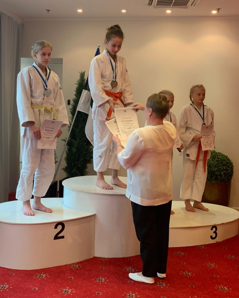 Judoklubi KIBUVITS liikmeid