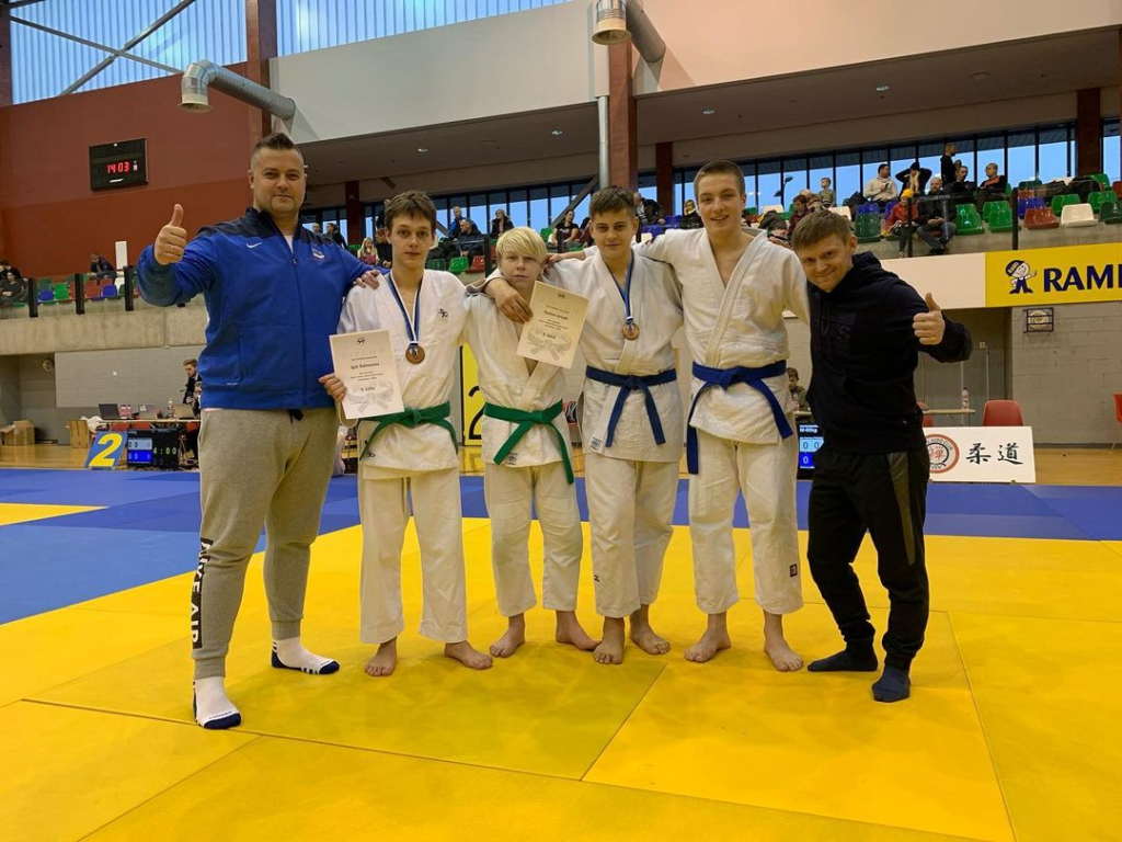 Judoklubi KIBUVITS liikmeid