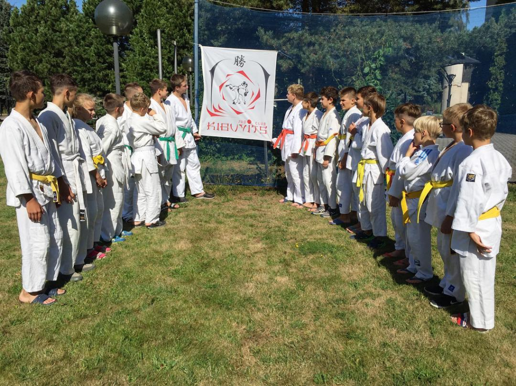 Judoklubi KIBUVITS liikmeid